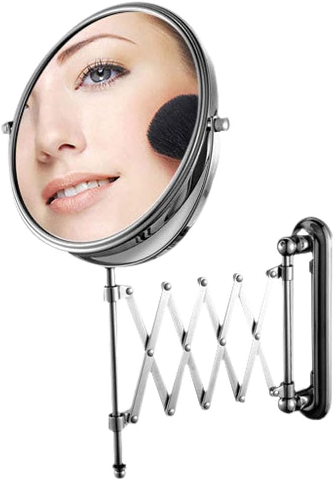 DEIHGE Makeup Mirror 3X Magnification Double-Sided Wall Mounted Vanity Mirror