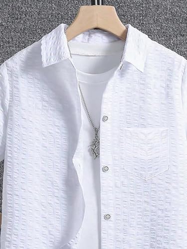 boys casual shirt shorts set