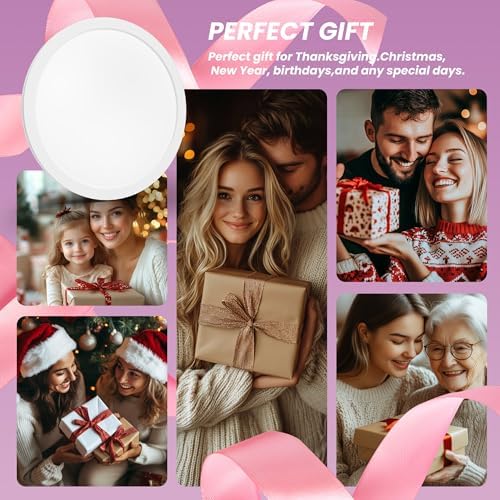 6 Magnifying Makeup Mirror withLED Light for Travelers