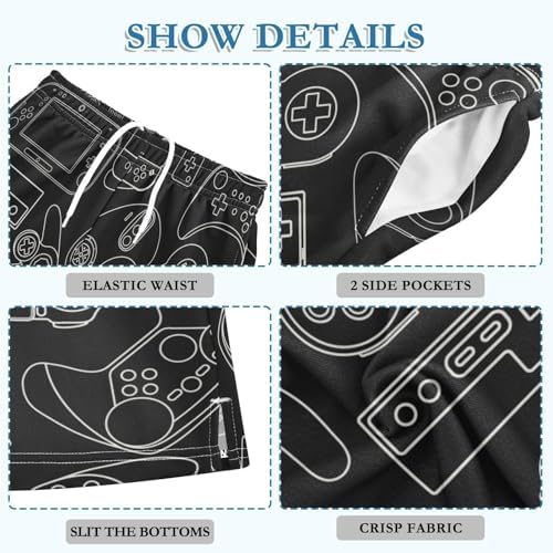 boys summer essentials breathable casual shorts