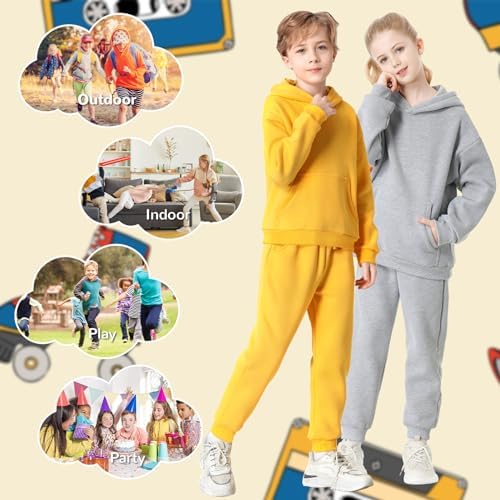 Comfortable Soft Fleece Jogger Pants Toddler-Youth