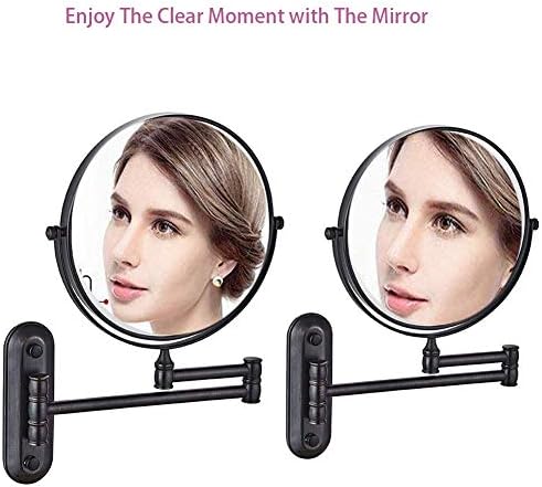 Wall-Mounted Vanity Mirror with 3x Magnification for Makeup