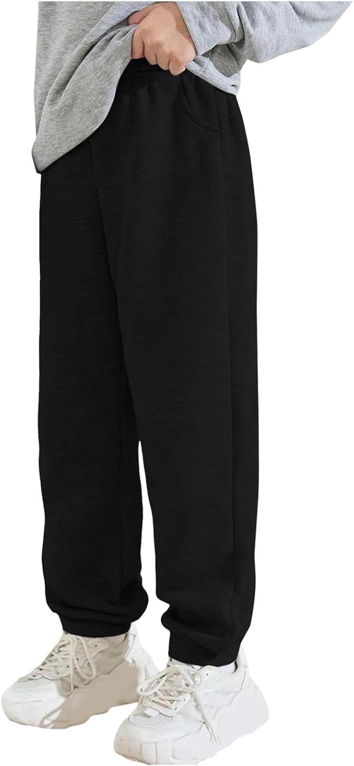 Premium Soft-Fit Cotton Sweatpants for Toddler Boys and Girls