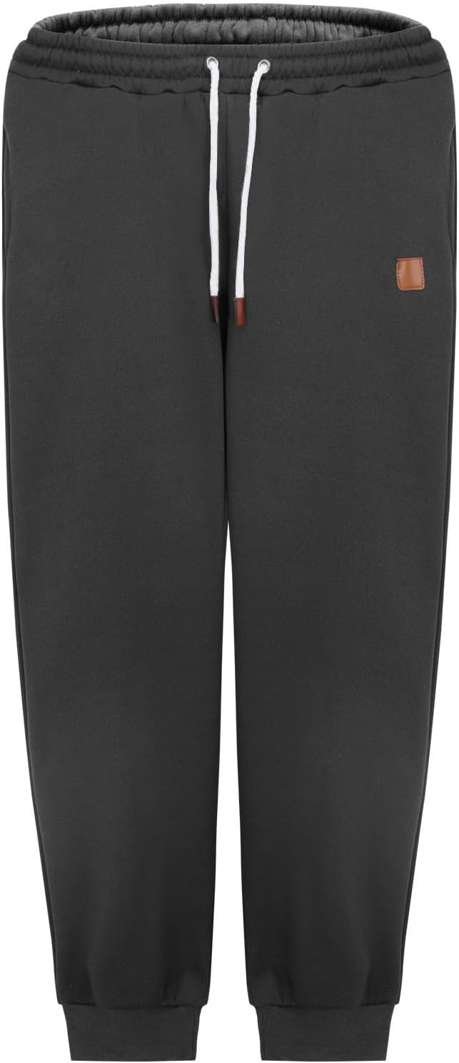 boys jogger sweatpants with drawstring waist design