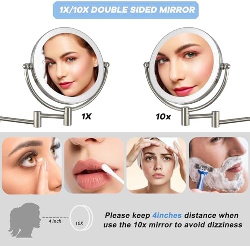 8x10 Lighted Makeup Mirror