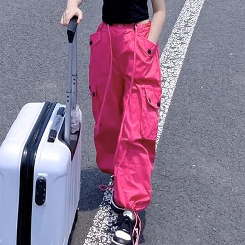 Girls Kids Jogger Pants with Pockets High Elastic Waist