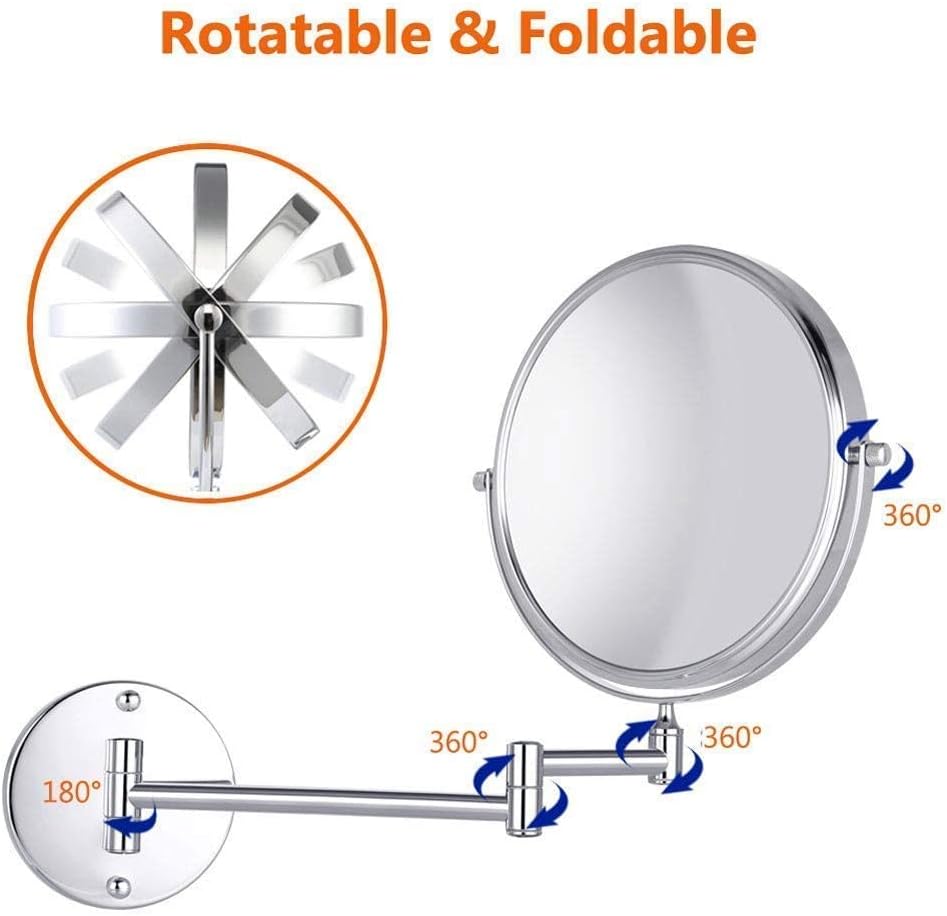 Chic 10X Magnifying Vanity Mirror