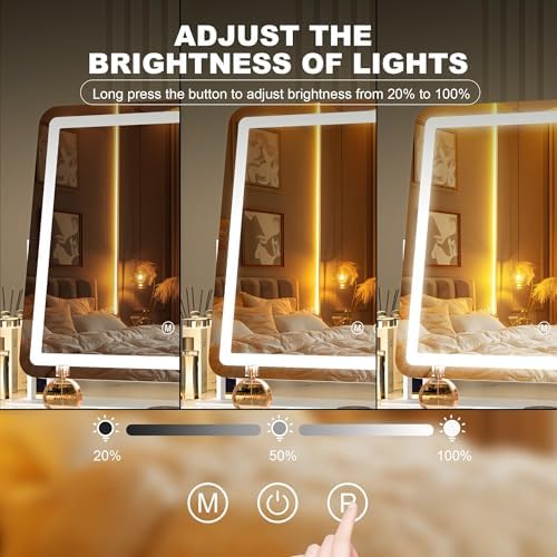 Vanity Mirror with Smart Lighting 15 x 13