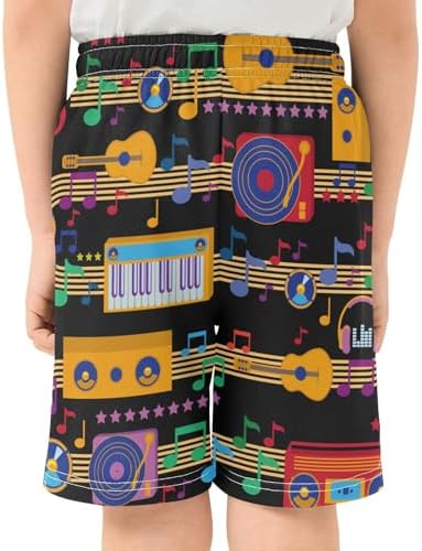 Aflyko Boys Summer Shorts Casual Daily Outfit with Drawstring Waist and Pockets