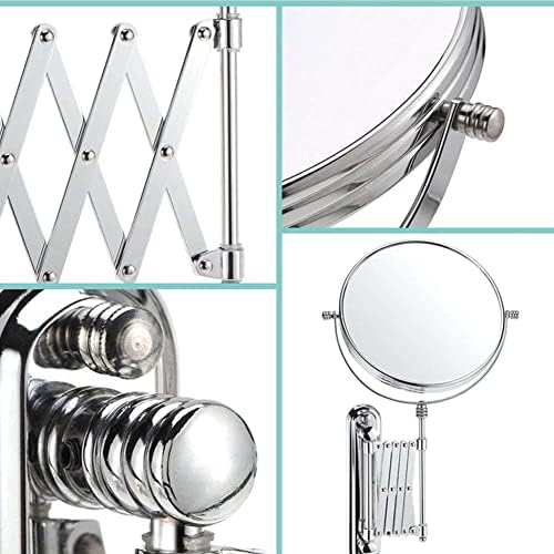 Professional Looking Wall-Mounted Vanity Mirror with 5X Extension