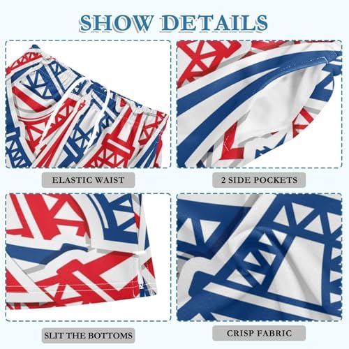 Aflyko Boys Casual Shorts Summer Outfit with Pockets for Boys
