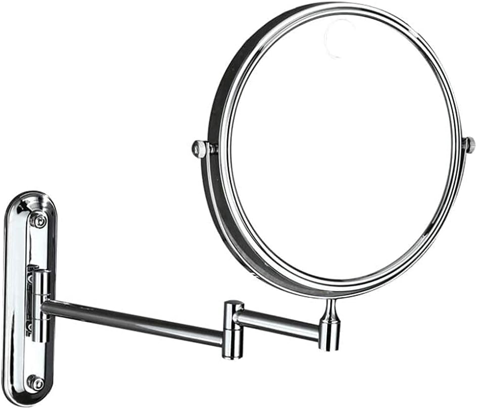 Sturdy Round Makeup Mirror with 360-Degree Rotation