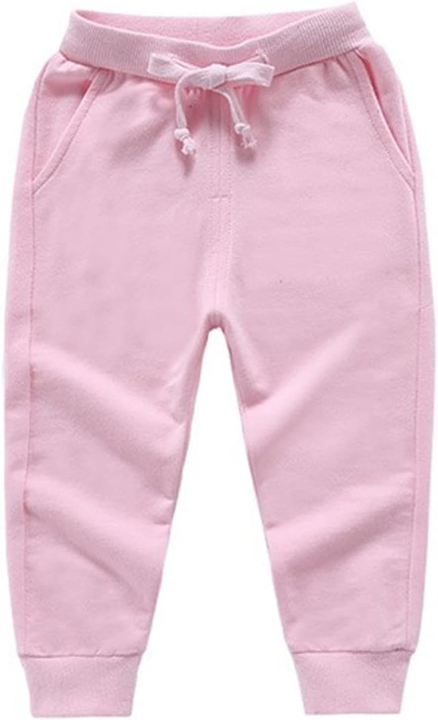 Comfortable Stylish 1-5 Years Kids Jogger Pants with Drawstring Waist