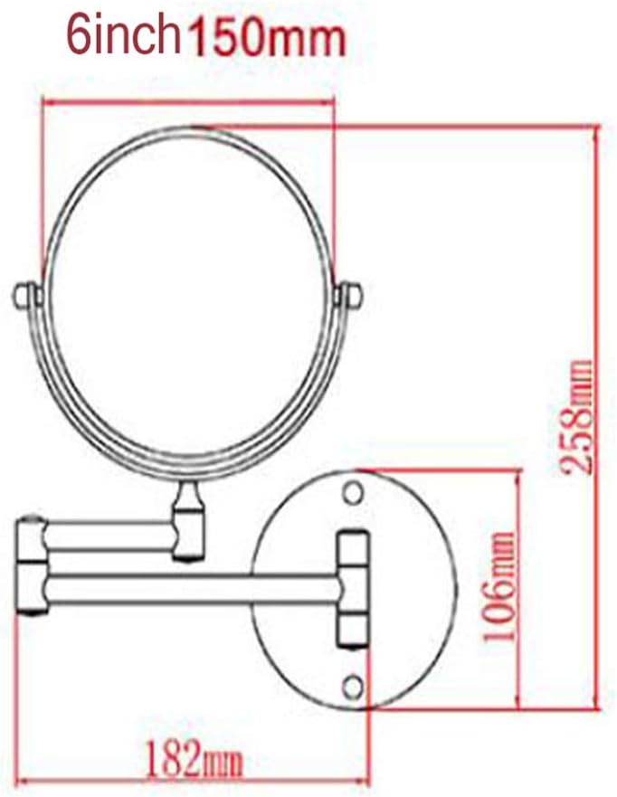 Intimate 360 Swivel Extendable Vanity Mirror