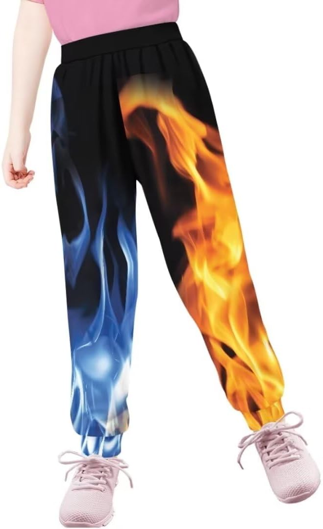 Youngerbaby Unisex Athletic Sweatpants for Kids and Teens