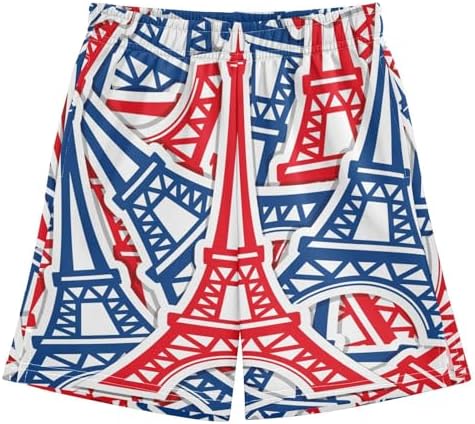 Aflyko Boys Casual Shorts Summer Outfit with Pockets for Boys