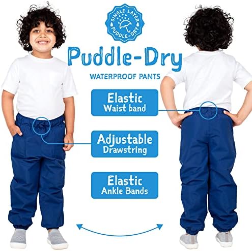 JAN JUL Waterproof Rain Pants for Kids 10000mm 5000gm