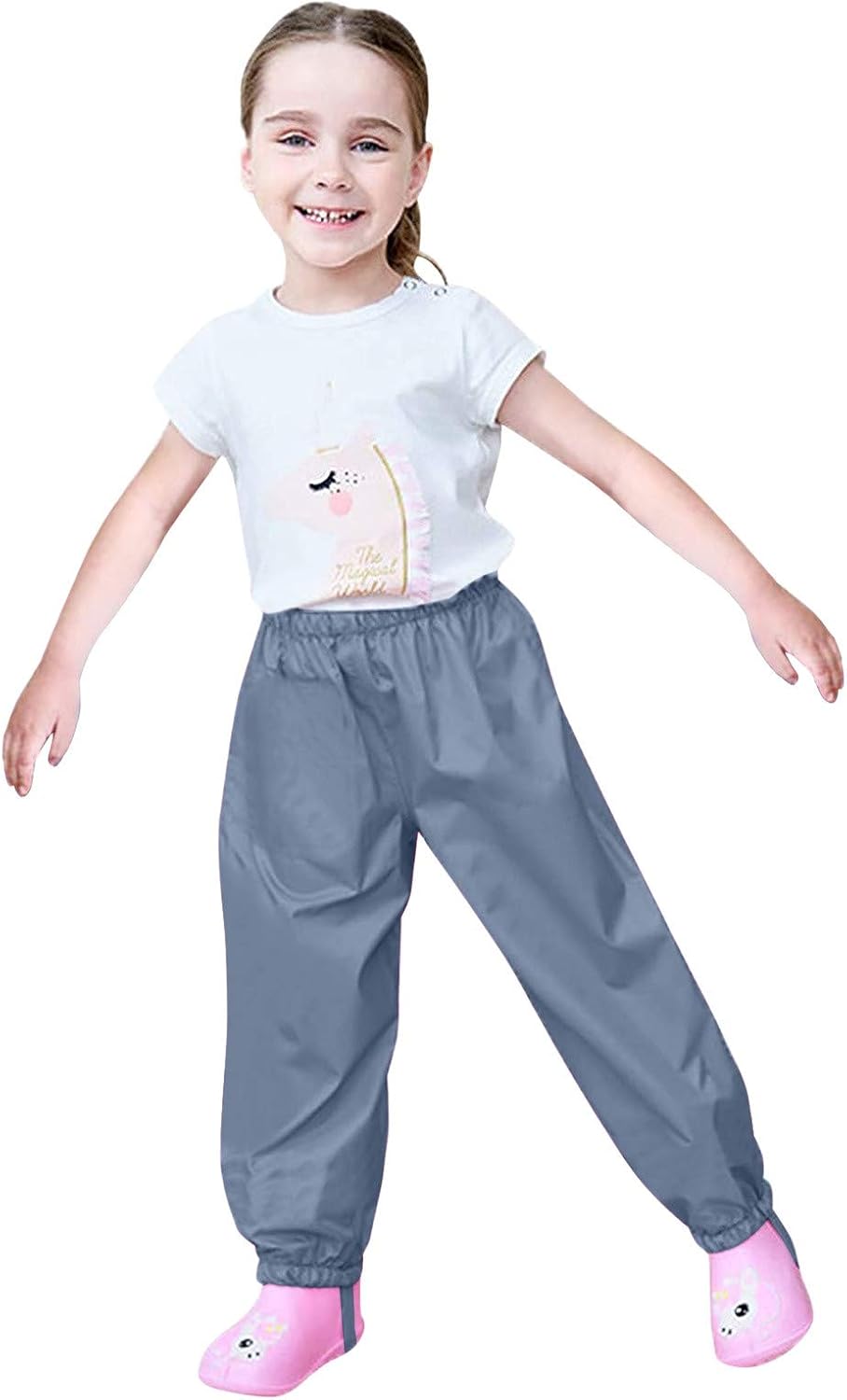 Generic Kids Waterproof Reflective Rain Pants