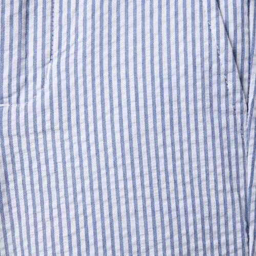 Janie and Jack Boys Seersucker Flat Front Shorts