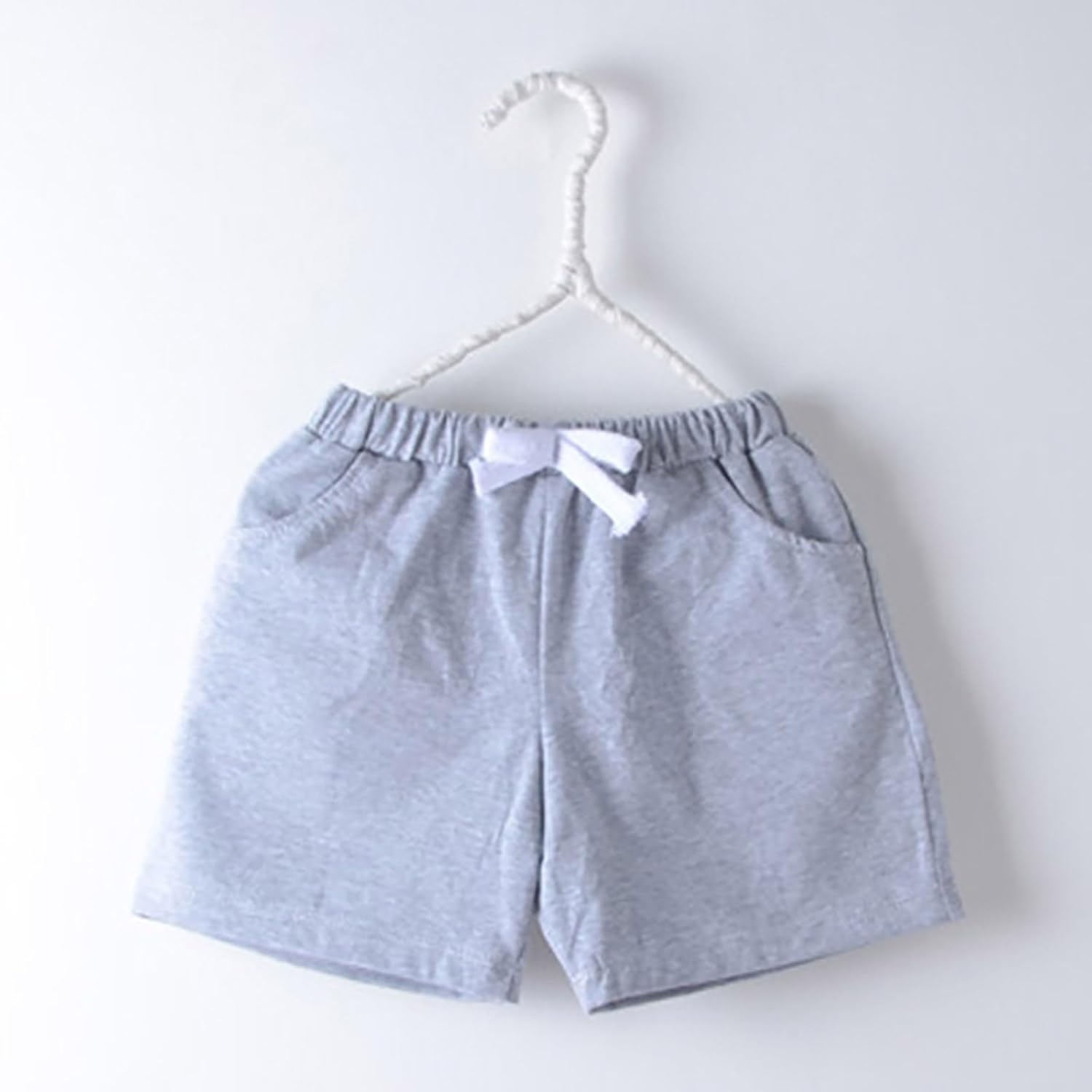 Boys Girls Summer School Uniform Khaki Sweat Shorts