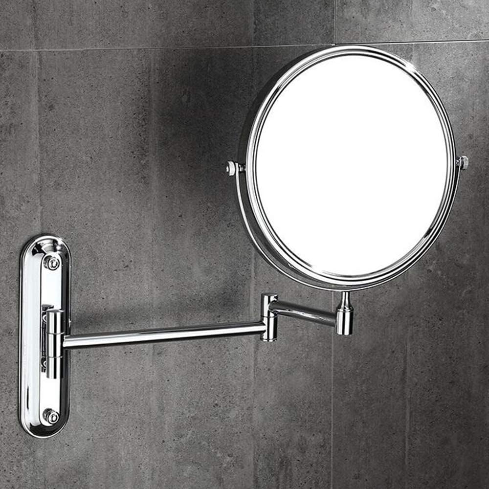 Sturdy Round Makeup Mirror with 360-Degree Rotation