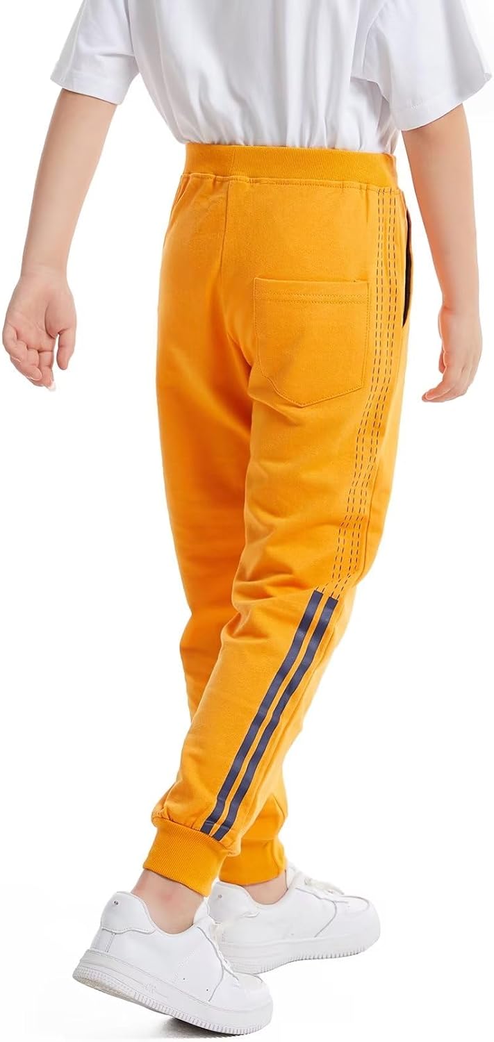 Perfect for Boys Stretchy 4-12 Years Cotton Joggers