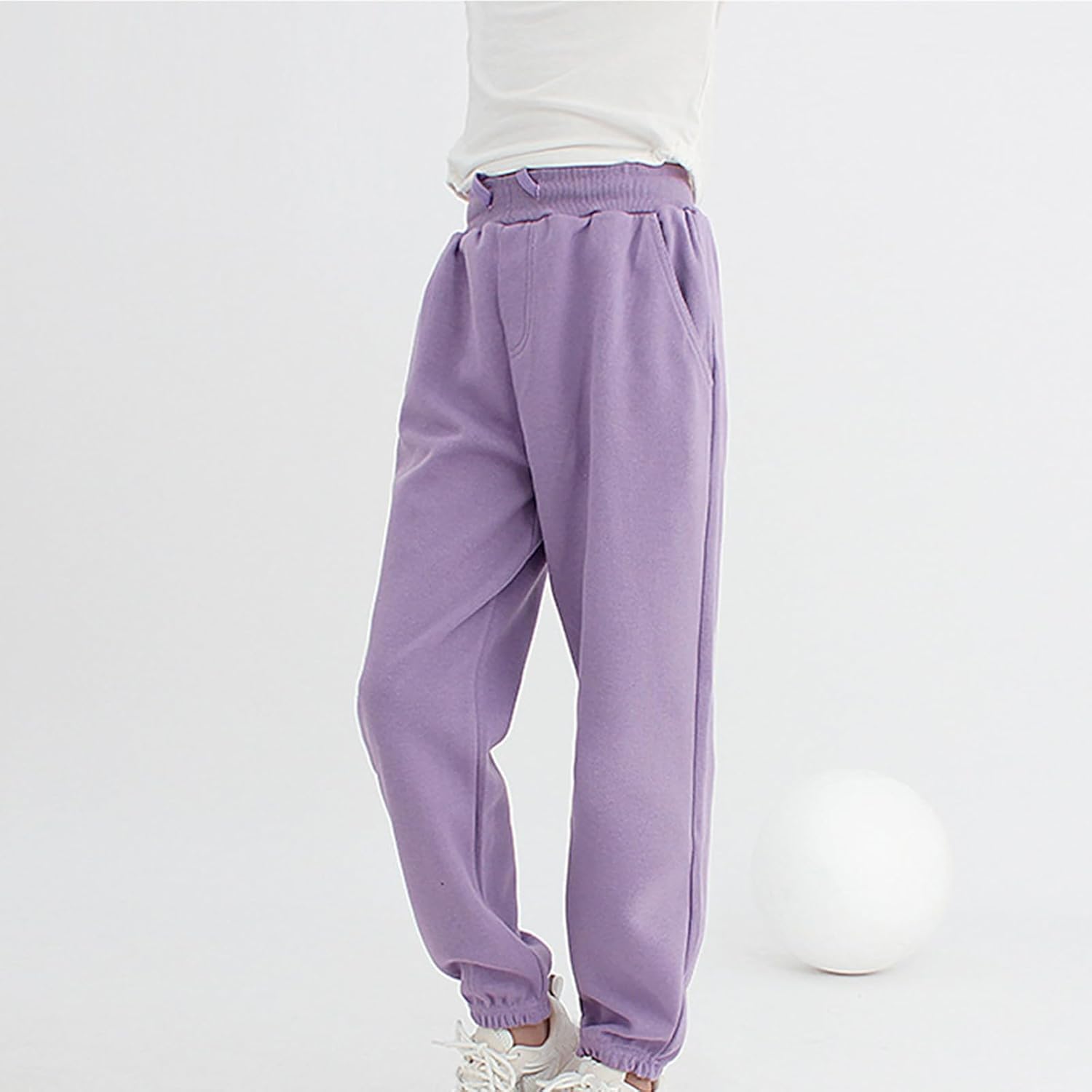Soft Cotton Sweatpants for Kids 4-8 y
