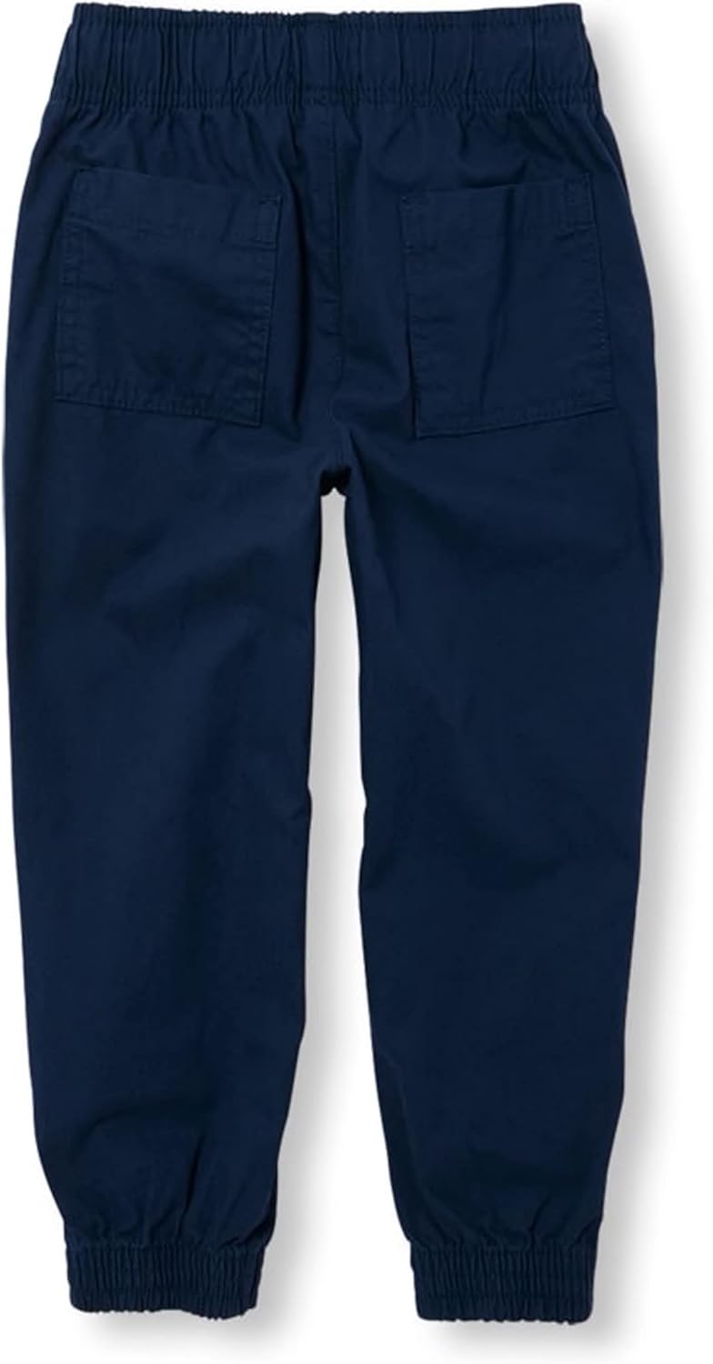 The Childrens Place Boys Stretch Pull on Jogger Pants - 2-Pack