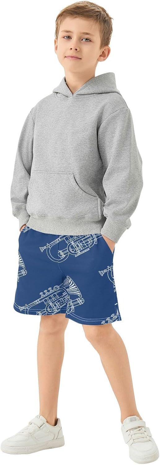 Aflyko Boys Casual Shorts Summer Daily Outfit with Pockets 1