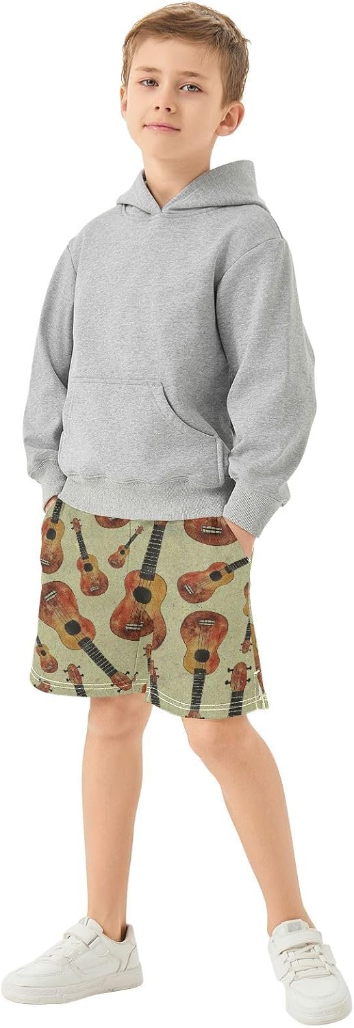 Confidence-P Bah Aflyko Boys Casual Shorts for Summer Outfit