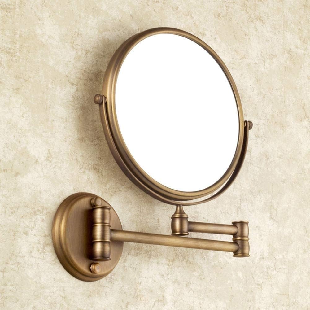 Premium Double-Sided Swivel Makeup Mirror