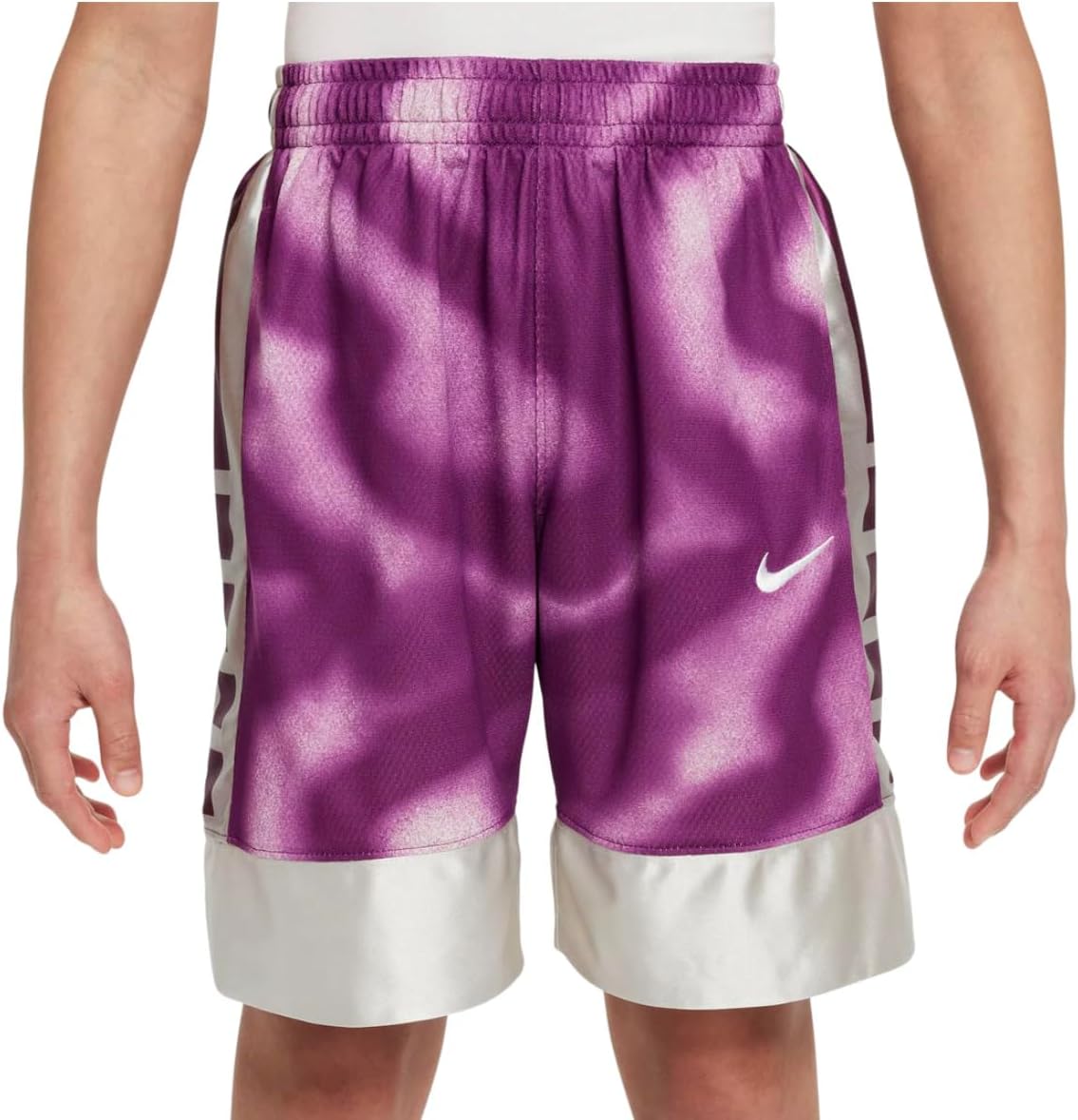 Nike Boys Elite Printed Loose Fit 8 Basketball Shorts - The Ultimate Check