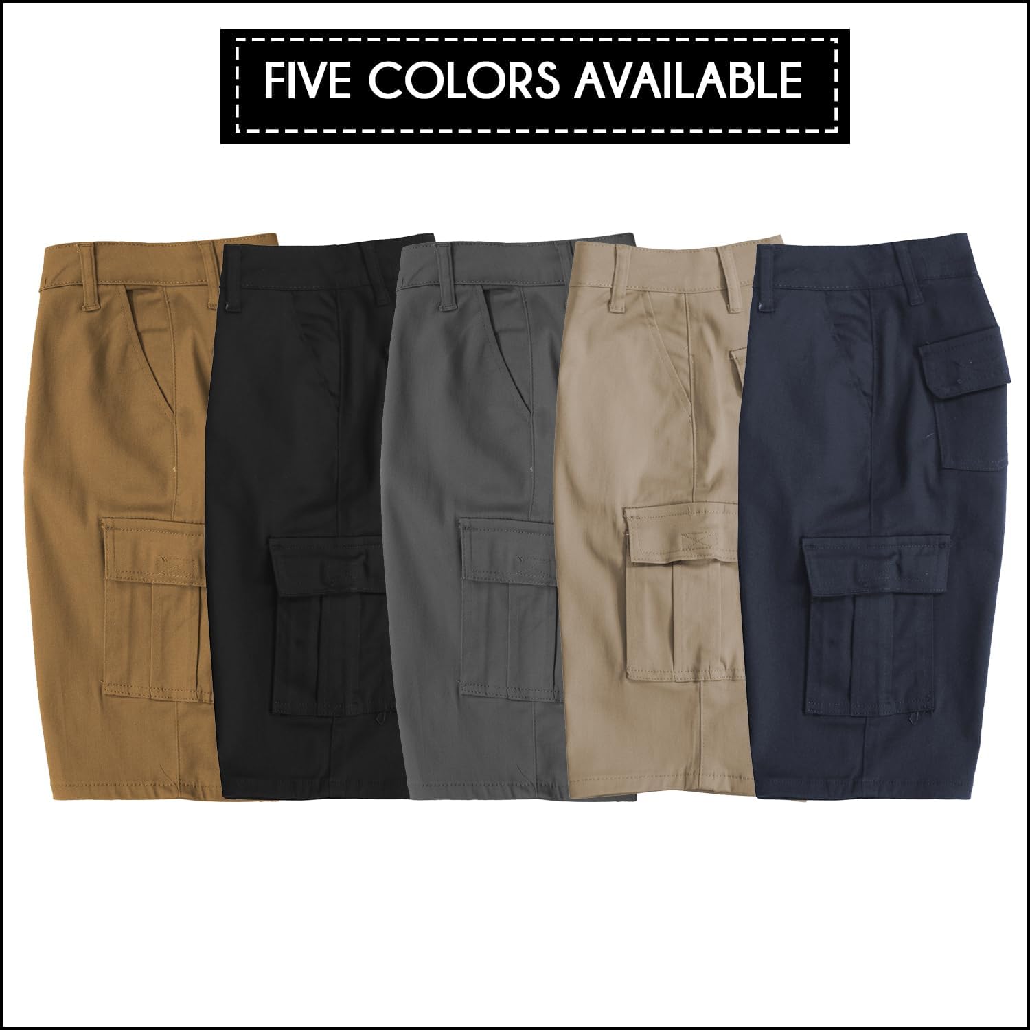 Stay Comfy in Galaxy by Harvic Boys Cargo Stretch Shorts