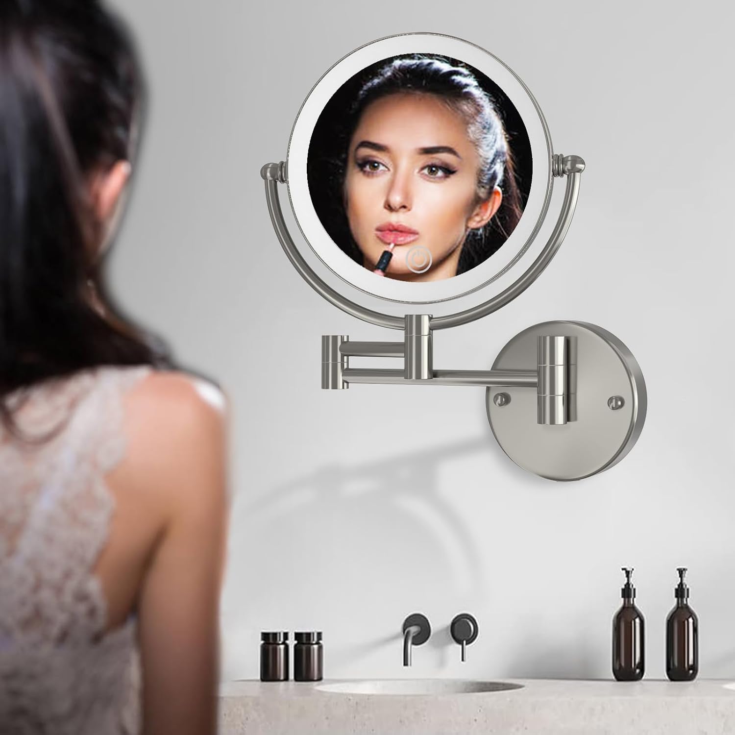 8x10 Lighted Makeup Mirror