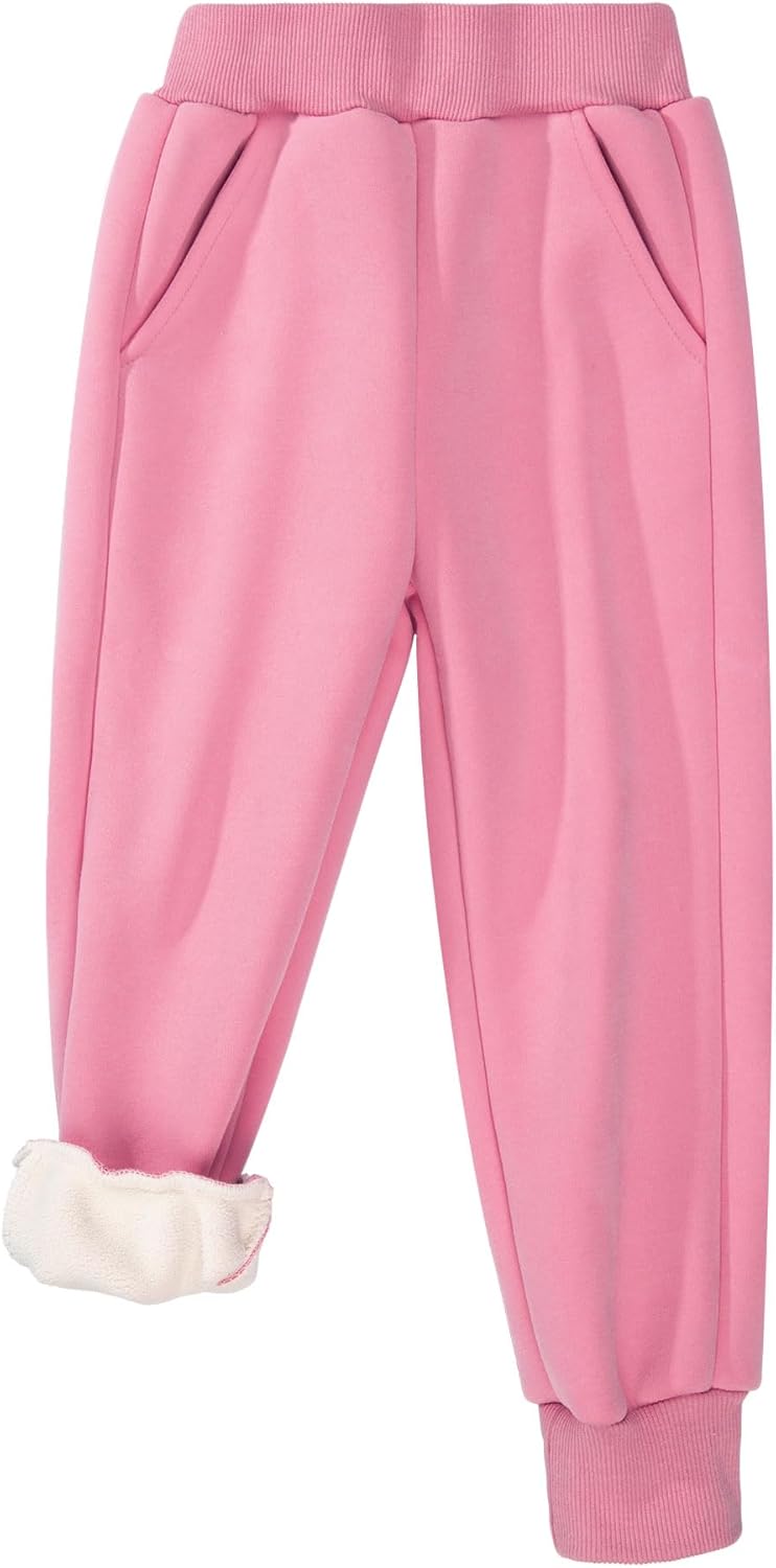 BIG ELEPHANT Fleece Lined Sweatpants for Kids