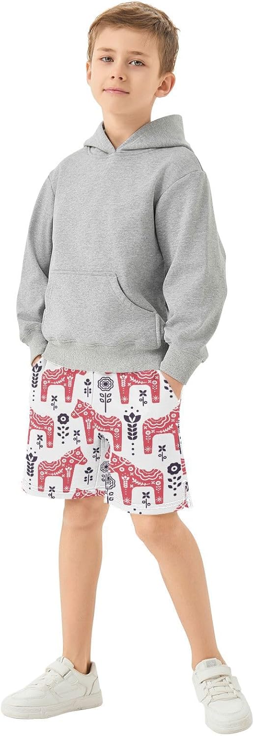 Aflyko Boys Casual Shorts Summer Fit with Pockets