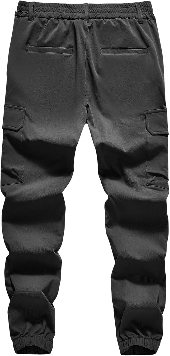 Best-Seller Youth Hiking Pants Lightweight Quick-Dry Elastic Waistband 7-16 Years