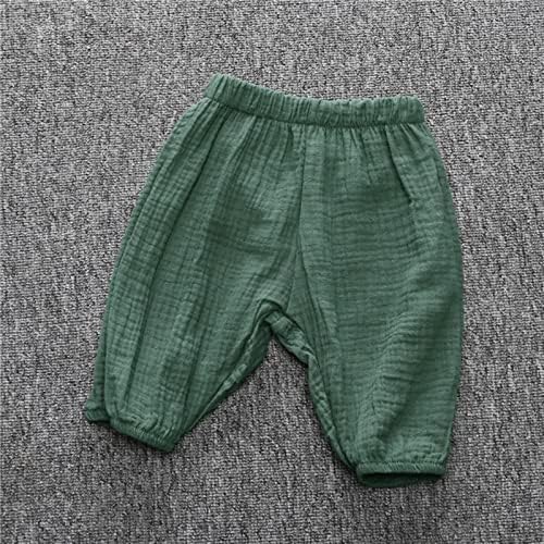 Cotton Linen Joggers for Toddler Boys Girls Harem Pants