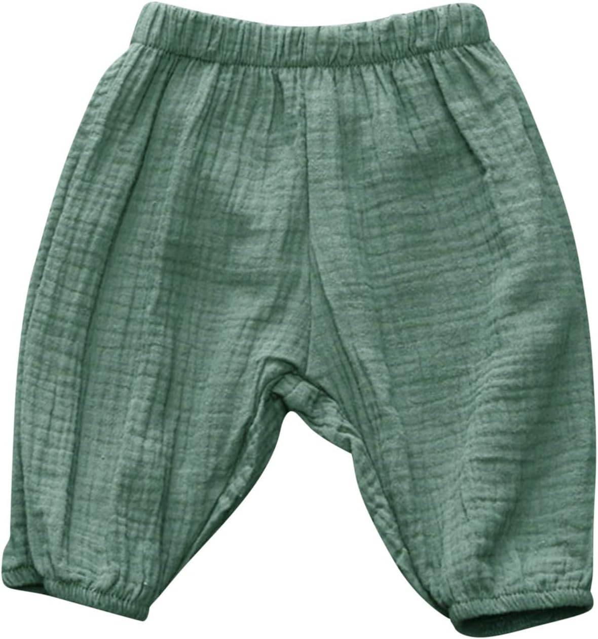 Cotton Linen Joggers for Toddler Boys Girls Harem Pants