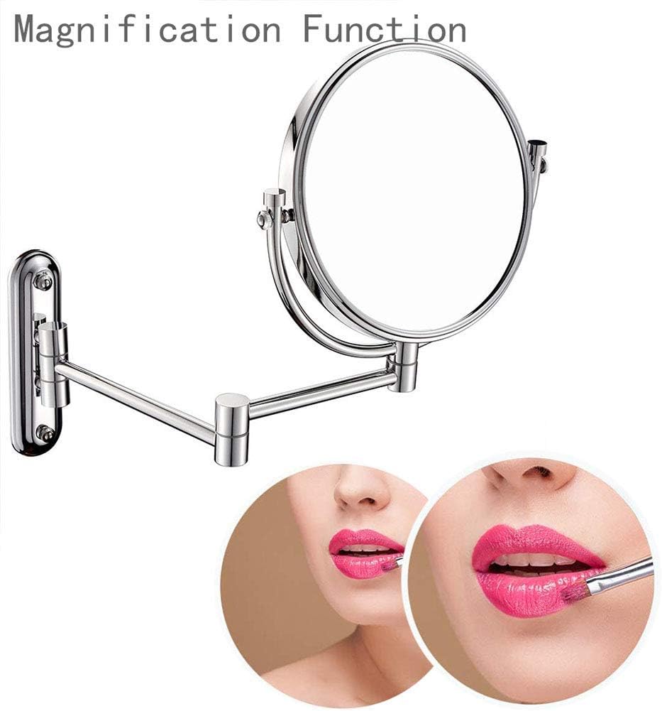 68-Inch Wall-Mounted Double-Sided Makeup Mirror