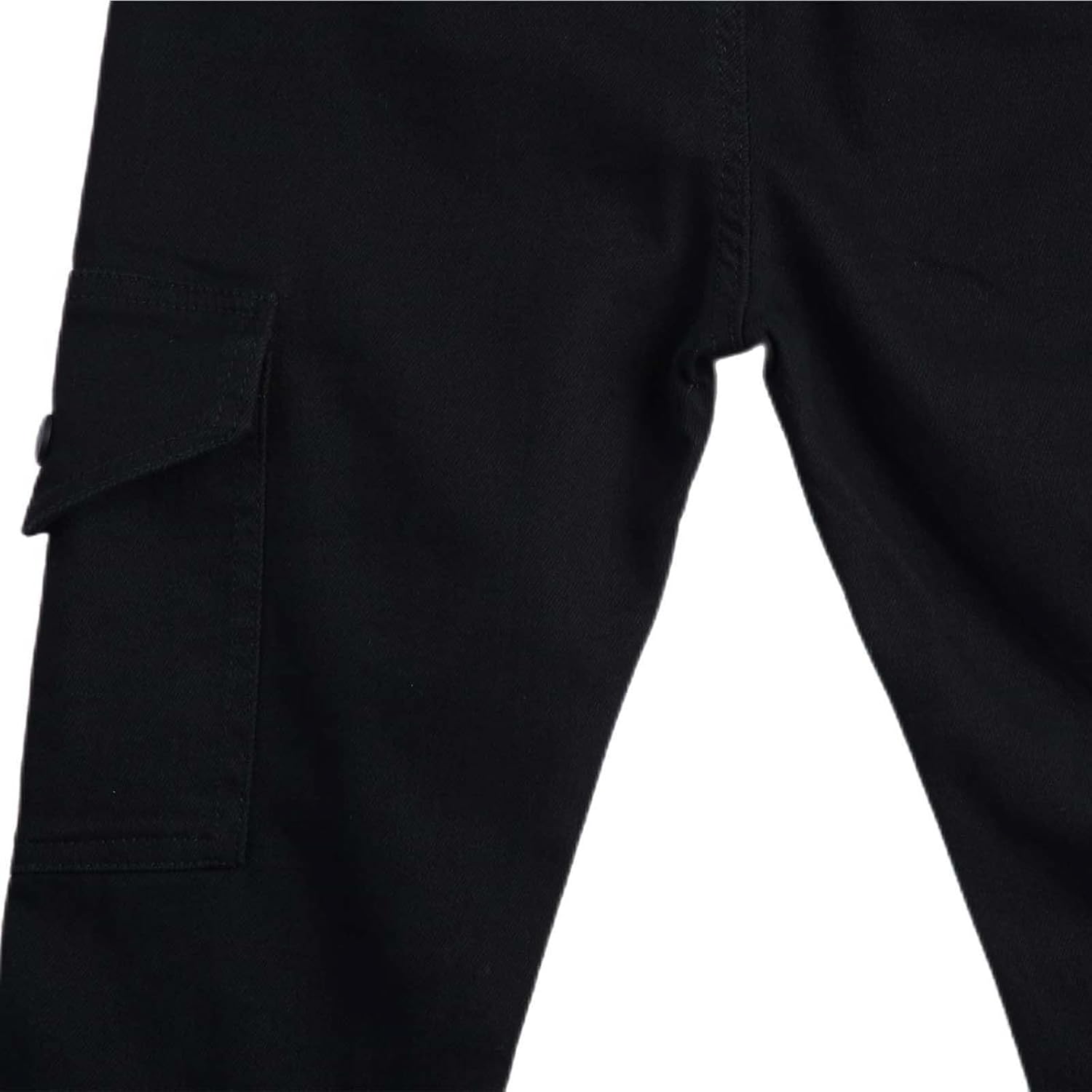 boys cargo stretch elastic waist joggers for school trend