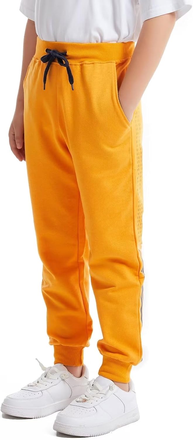 Perfect for Boys Stretchy 4-12 Years Cotton Joggers