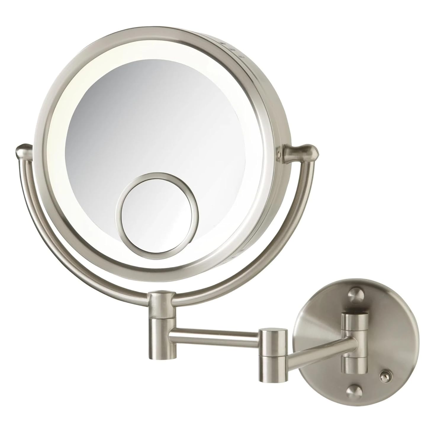 Wall-mounted Making Mirror with 7X 15X