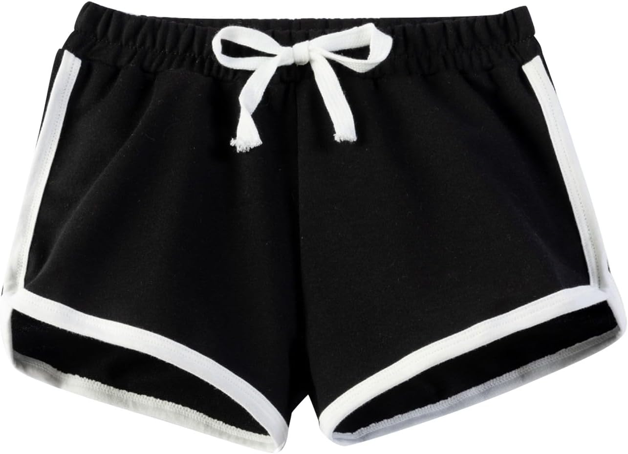 Sturdy Stripe Training Shorts for Kids