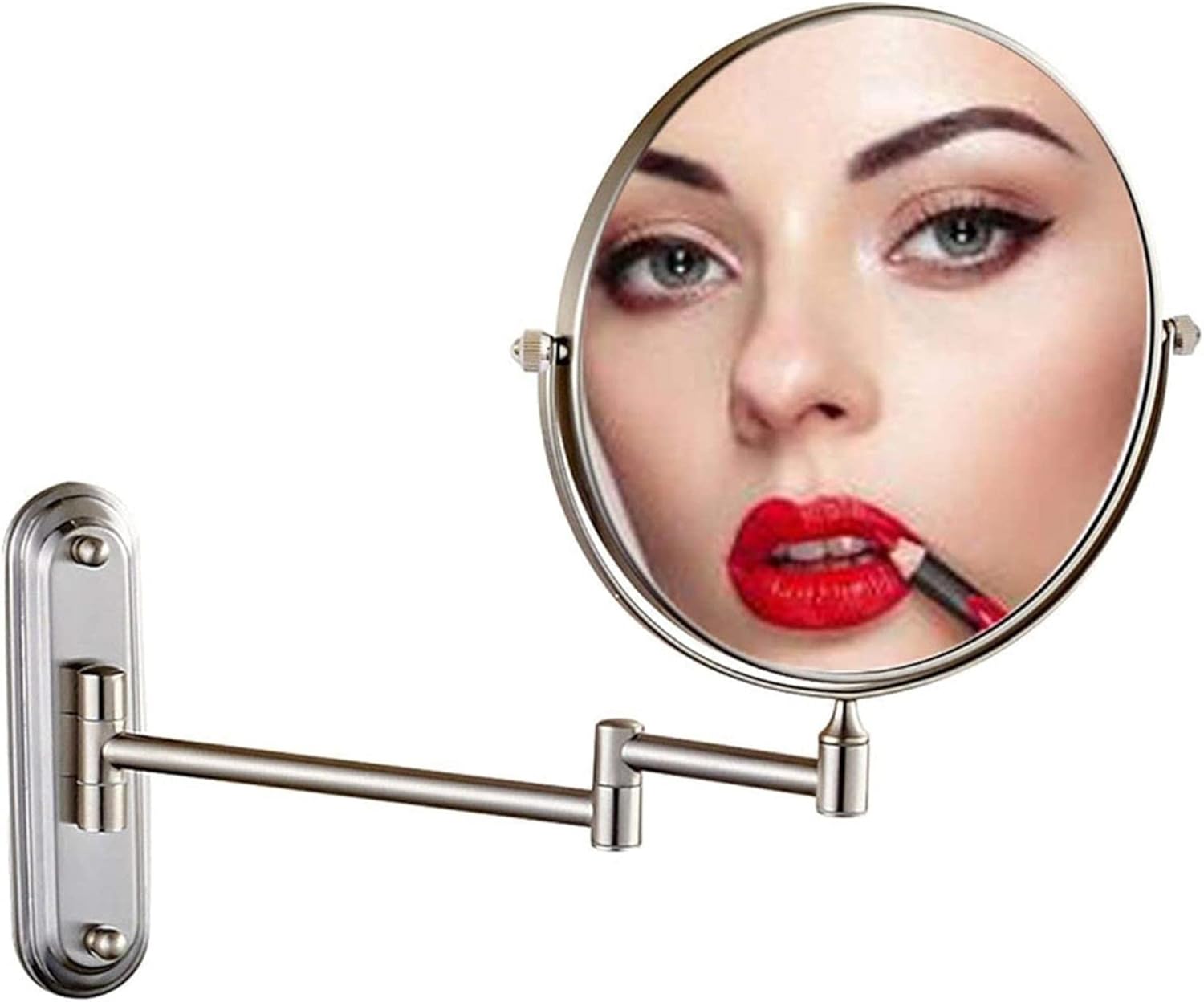 DEIHGE 360 Rotation Makeup Mirror with 5X Magnification