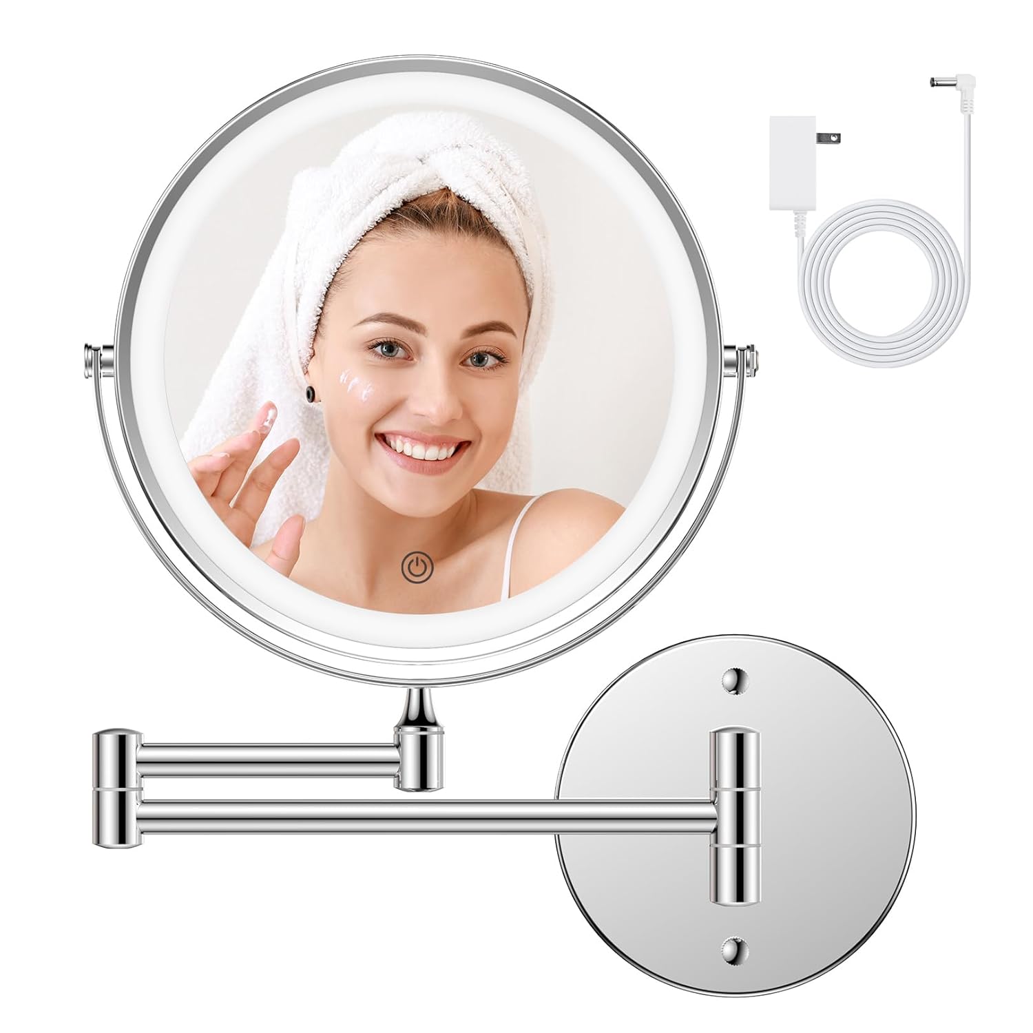 FASCINATE Rechargeable Extendable Makeup Mirror