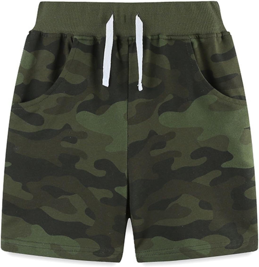 Camouflage Toddler Boys Biker Shorts