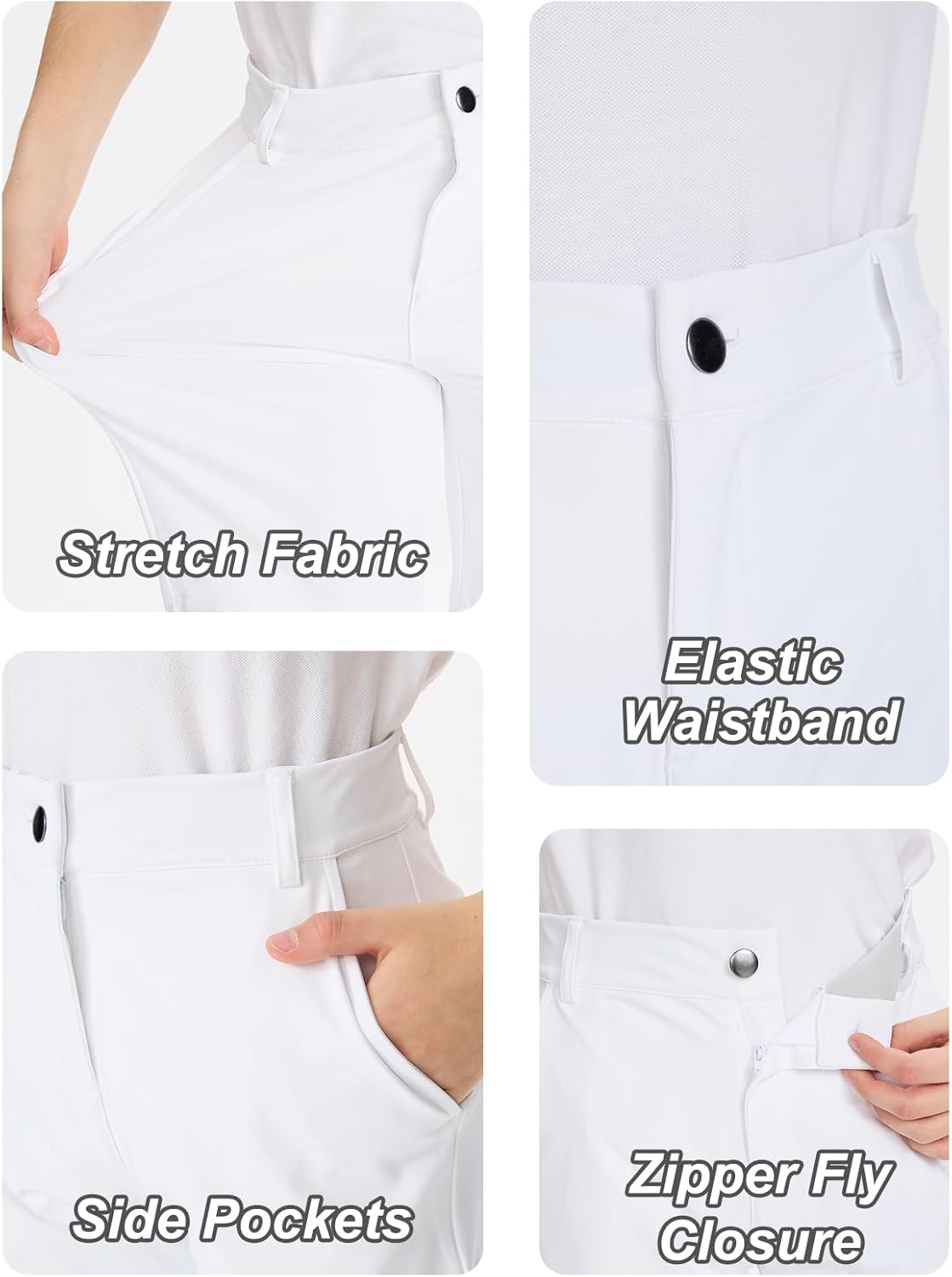 Golf Shorts for Boys School Uniform