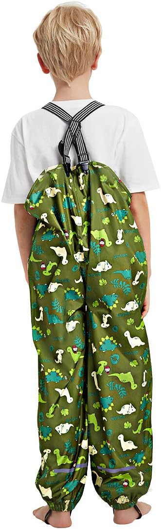 Safe Adjustable Rain Pants for Kids