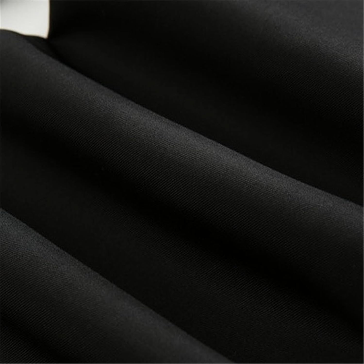 Kids Boys Black Spring Trousers Loose Fit Casual Pants